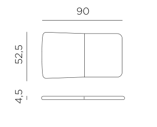 Nardi seat cushion dimensions