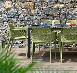 Green with Envy: Step into Exclusivity with Nardi's Agave Green Net Chair for Your Outdoor Escape!