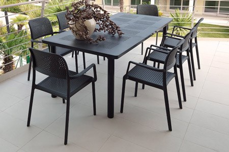 Nardi Libeccio Bora 9pc Anthracite Nardi Libeccio Bora 9pc Anthracite