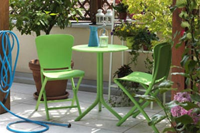 Colourful Outdoor 3 Piece Setting