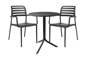 Nardi Costa Spritz 3 Piece Balcony Setting Nardi Costa Spritz 3 Piece Balcony Setting