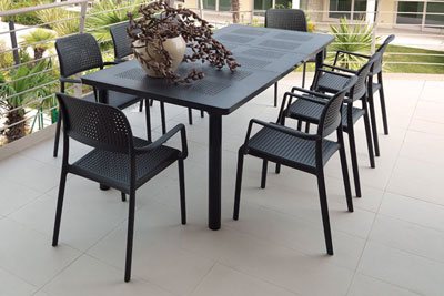 Nardi 9pc Outdoor Furniture