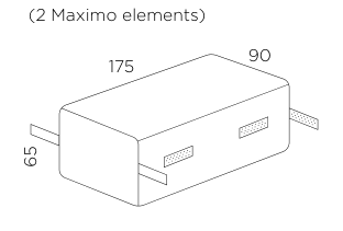 Nardi Medium Maximo Cover dimensions