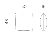 Nardi Passepartout cushion dimensions