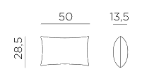 Nardi Rettangolare cushion dimensions