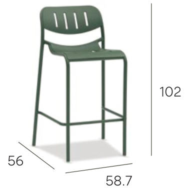 SUNSET BAR dimensions