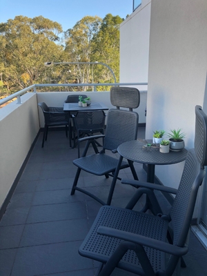 Nardi step and acquamarina chairs