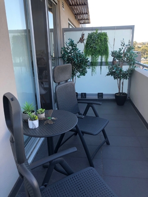 Nardi step and acquamarina chairs